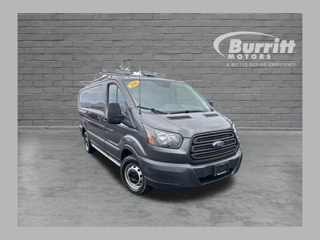 Gray (Magnetic) 2016 Ford Transit Cargo Van Rear-Wheel Drive 6-Speed Automatic Overdrive