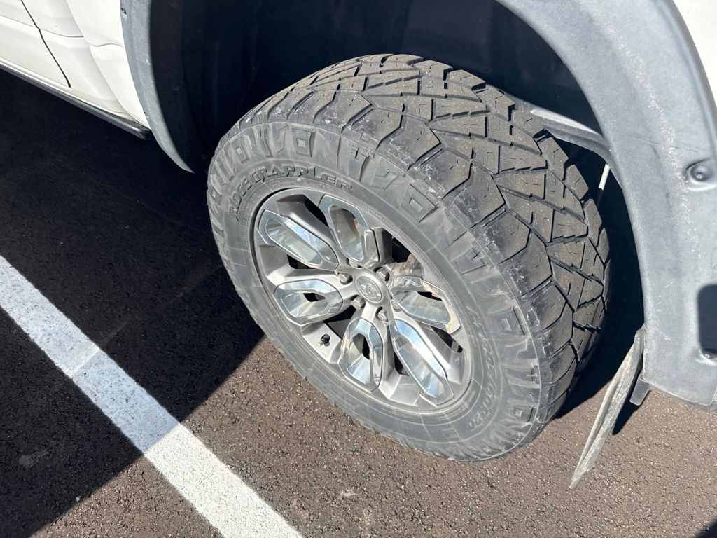 2021 Ivory White Ram 1500 Laramie 4X4 Truck
