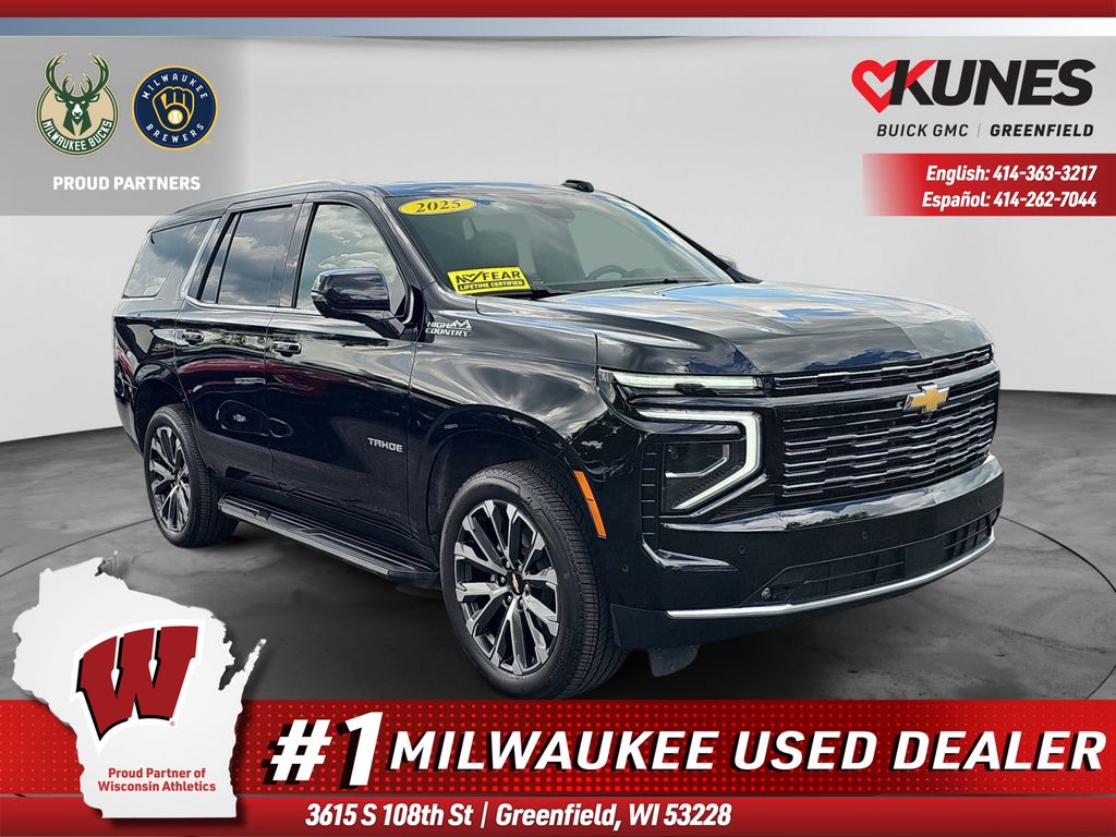 Black 2025 Chevrolet Tahoe SUV / Crossover Four-Wheel Drive 
