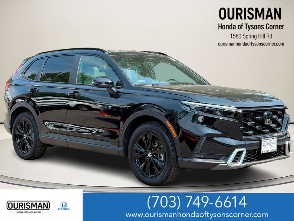 Crystal Black Pearl 2026 Honda CR-V Hybrid SUV / Crossover All-Wheel Drive Continuously Variable Transmission