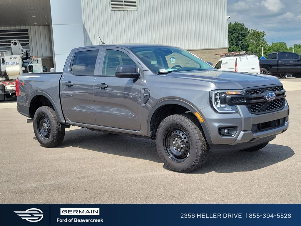 Gray Metallic 2026 Ford Ranger Pickup Truck Four-Wheel Drive Automatic