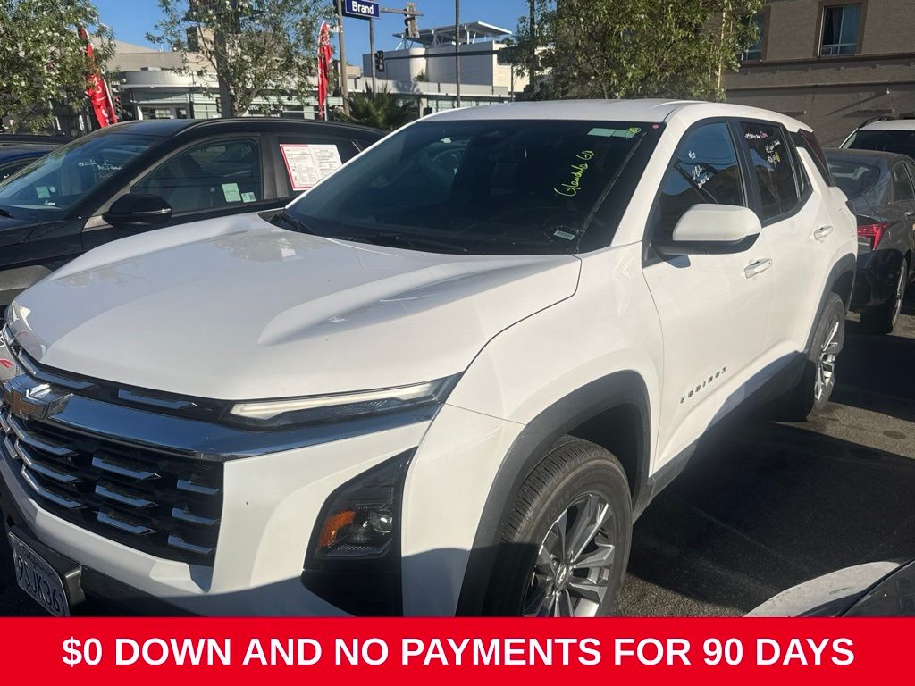 Summit White 2025 Chevrolet Equinox SUV / Crossover Front-Wheel Drive Continuously Variable Transmission