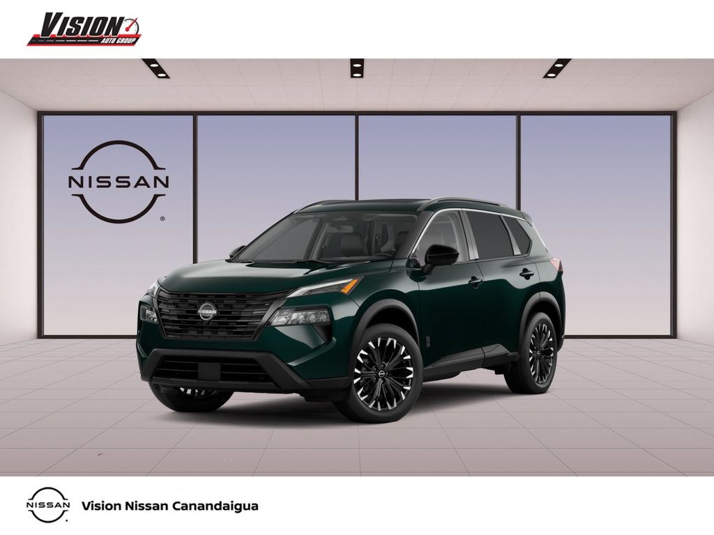 Black (Obsidian Green) 2026 Nissan Rogue SUV / Crossover All-Wheel Drive Continuously Variable Transmission