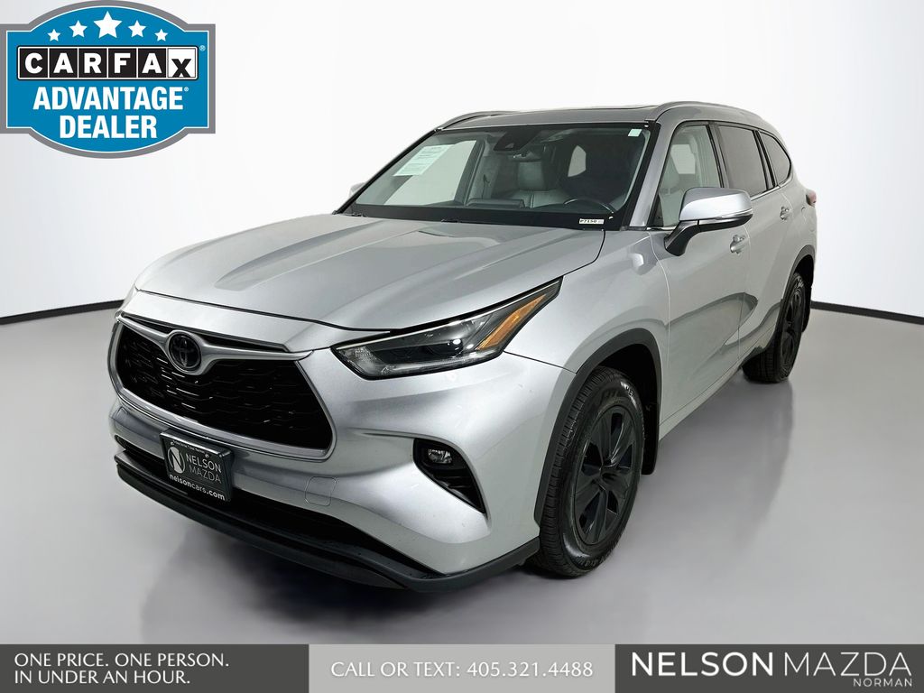 Celestial Silver Metallic 2021 Toyota Highlander SUV / Crossover All-Wheel Drive 8-Speed Automatic