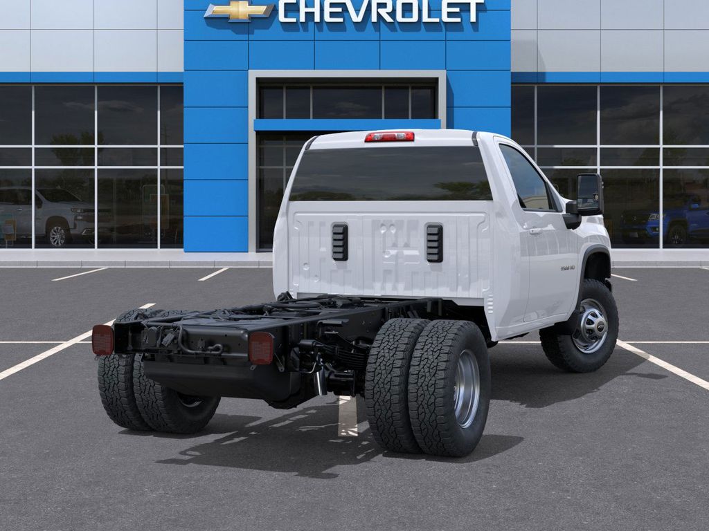 New 2025 White Chevrolet Work Truck image 4