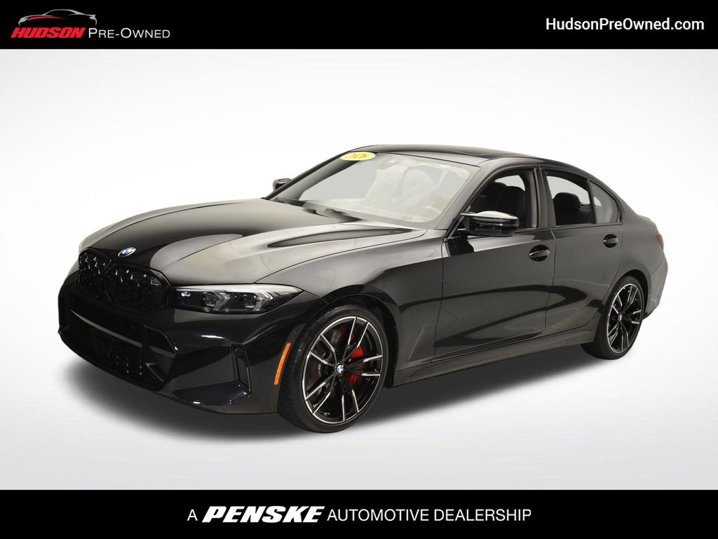 Black Sapphire Metallic 2026 BMW 3 Series Sedan All-Wheel Drive 8-Speed Automatic