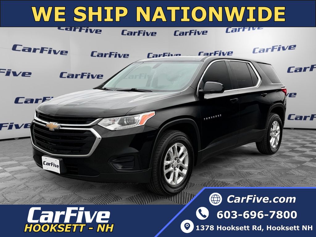 Mosaic Black Metallic 2018 Chevrolet Traverse LS AWD SUV / Crossover Four-Wheel Drive 9-Speed Automatic