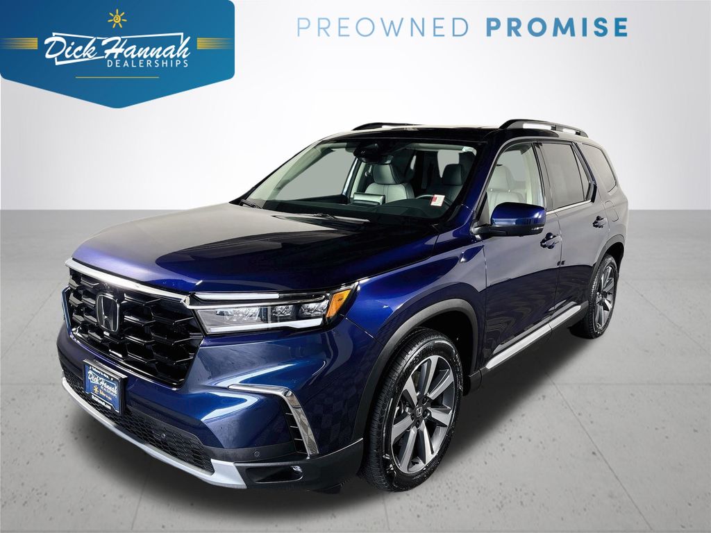 Black (Obsidian Blue Pearl) 2025 Honda Pilot SUV / Crossover All-Wheel Drive Automatic