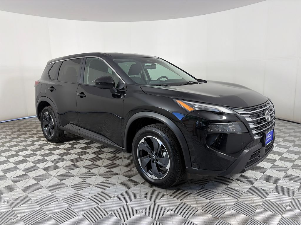 Super Black 2024 Nissan Rogue SUV / Crossover All-Wheel Drive Continuously Variable Transmission
