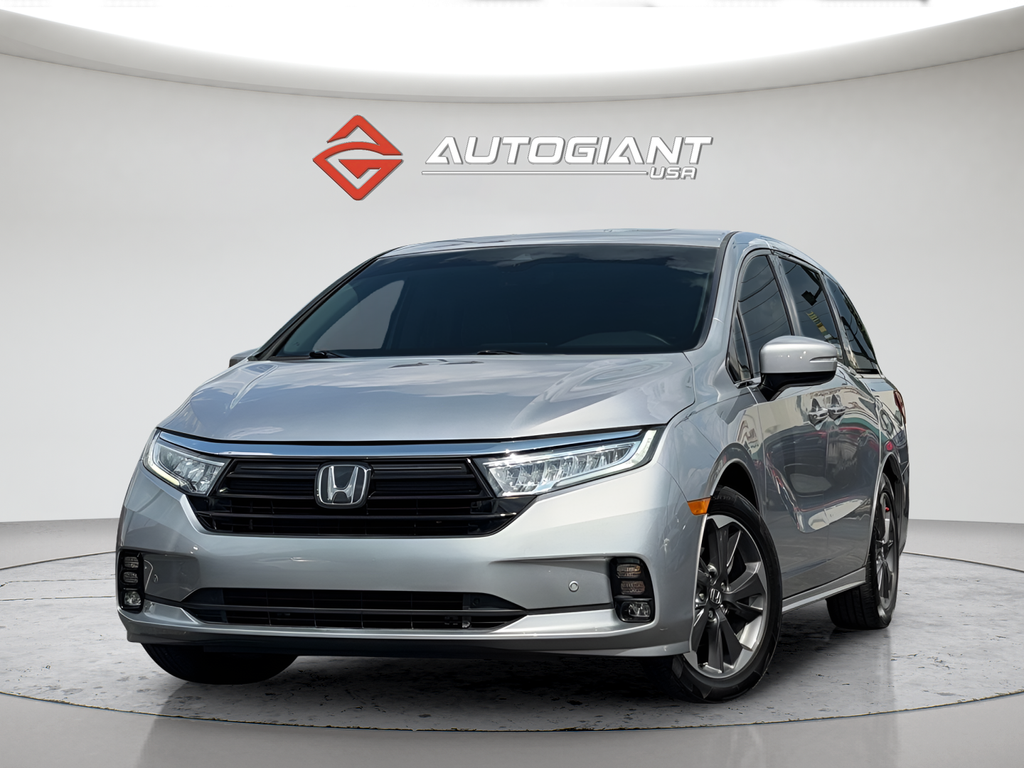 Silver 2022 Honda Odyssey Minivan Front-Wheel Drive Automatic