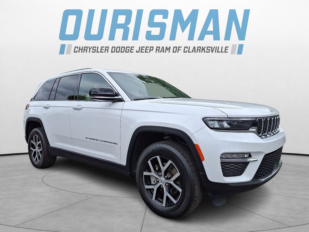 Bright White Clearcoat 2025 Jeep Grand Cherokee Limited RWD SUV / Crossover 4X2 8-Speed Automatic