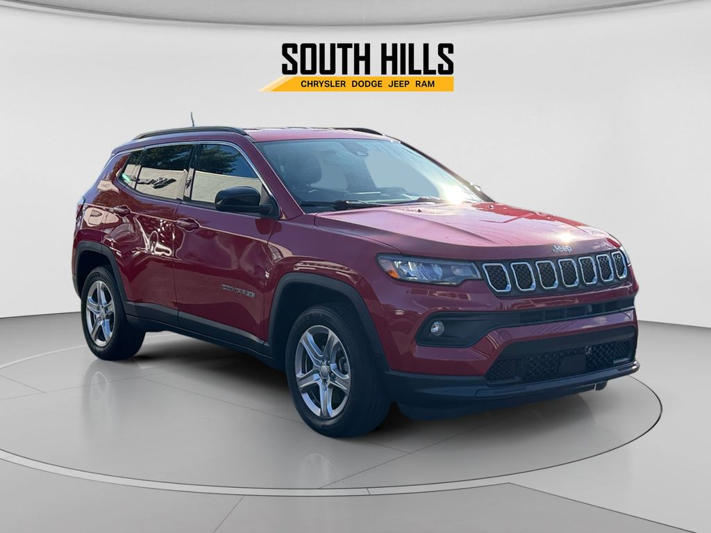 2023 Jeep Compass Latitude Red at South Hills CDJR