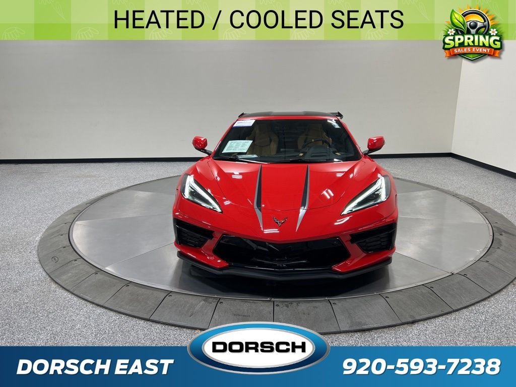 used 2021 Chevrolet Corvette car, priced at $65,952
