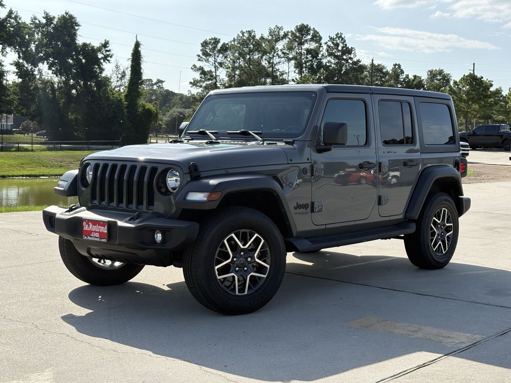 2021 Jeep Wrangler Unlimited Sport Altitude Gray at Victoria Chrysler Dodge Jeep Ram