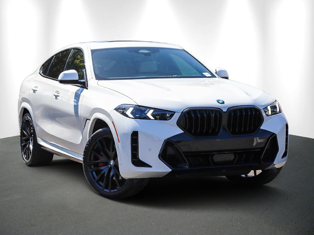 Alpine White 2025 BMW X6 SUV / Crossover All-Wheel Drive 8-Speed Automatic