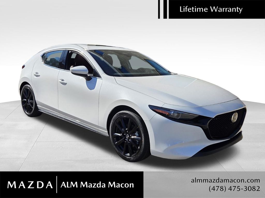 Snowflake White Pearl Mica 2026 Mazda MAZDA3 Hatchback Front-Wheel Drive 6-Speed Manual