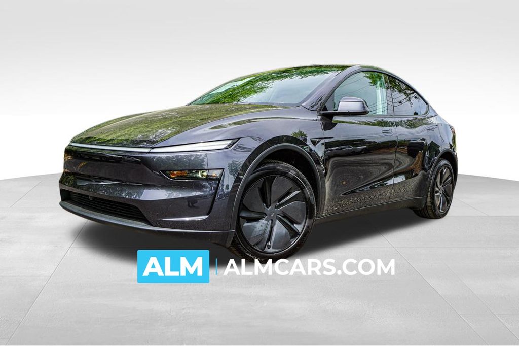 Gray 2026 Tesla Model Y Long Range RWD SUV / Crossover Rear-Wheel Drive 1-Speed Automatic