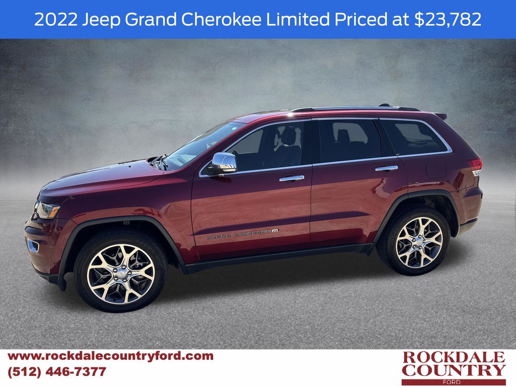 Velvet Red Pearlcoat 2022 Jeep Grand Cherokee SUV / Crossover 4X2 8-Speed Automatic