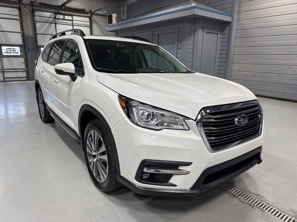 Crystal White Pearl 2021 Subaru Ascent Limited 7-Passenger AWD SUV / Crossover All-Wheel Drive Continuously Variable Transmission