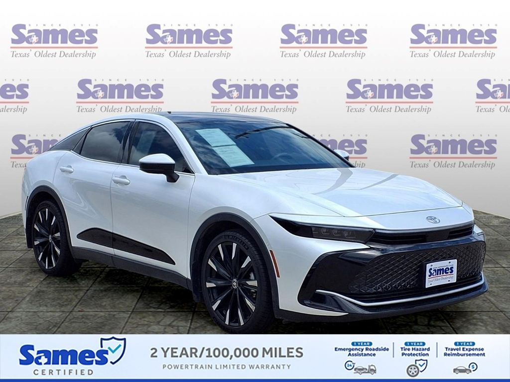 White 2024 Toyota Crown Sedan All-Wheel Drive 6-Speed Automatic