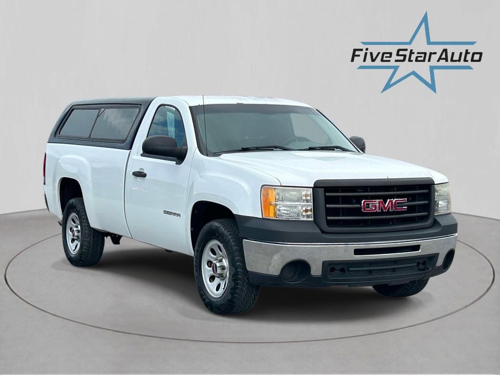 Summit White 2012 GMC Sierra 1500 Pickup Truck 4X2 4-Speed Automatic Overdrive