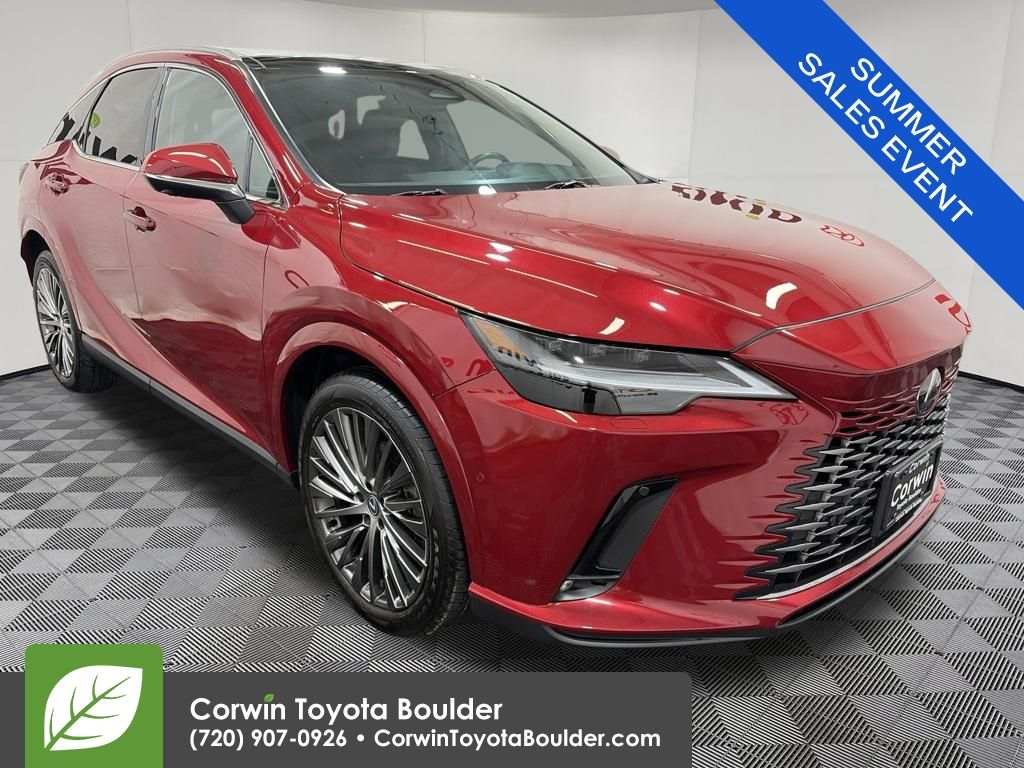 Matador Red Mica 2024 Lexus RX SUV / Crossover 8-Speed Automatic