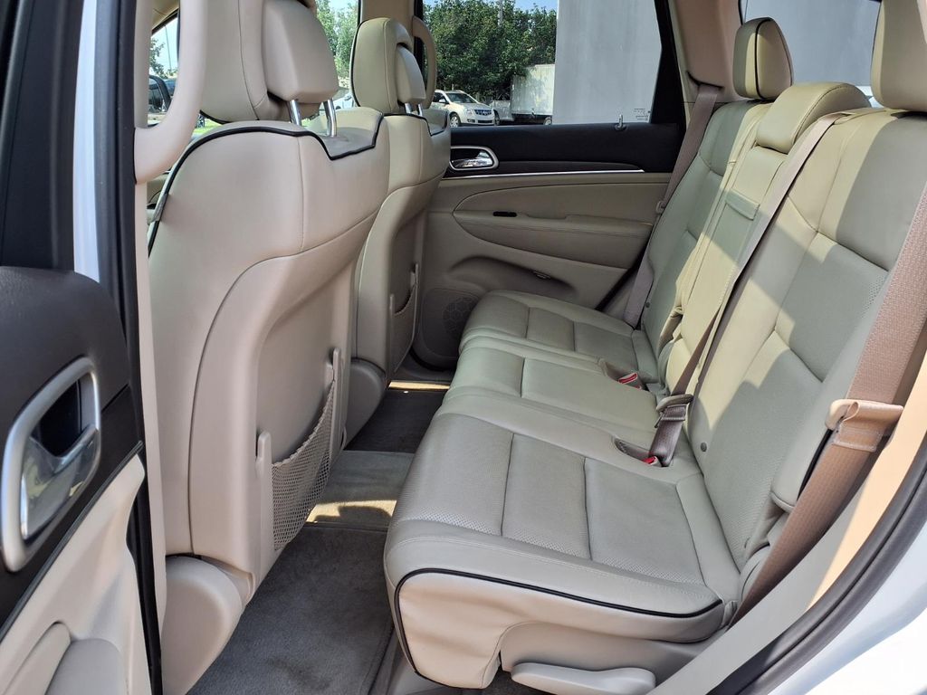 2017 Jeep Grand Cherokee Overland White at Bayway Cadillac of The Woodlands