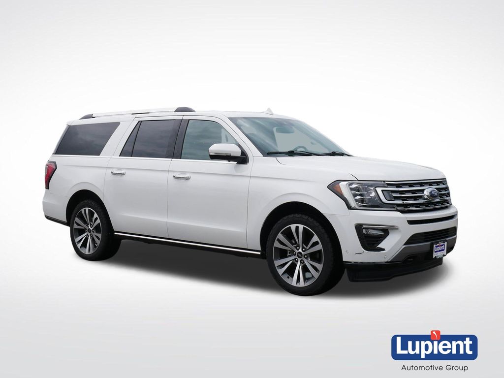 White Metallic 2021 Ford Expedition SUV / Crossover Four-Wheel Drive Automatic