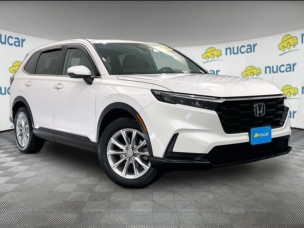 Platinum White 2024 Honda CR-V SUV / Crossover All-Wheel Drive Continuously Variable Transmission
