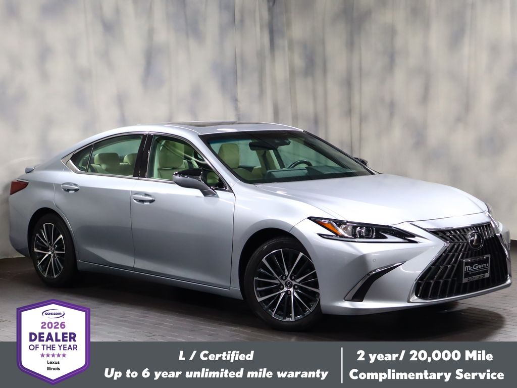 Iridium 2022 Lexus ES 250 AWD Sedan All-Wheel Drive 8-Speed Automatic