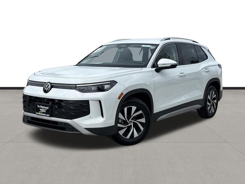 2026 Volkswagen Tiguan 2.0T S White at DeMontrond Automotive Group