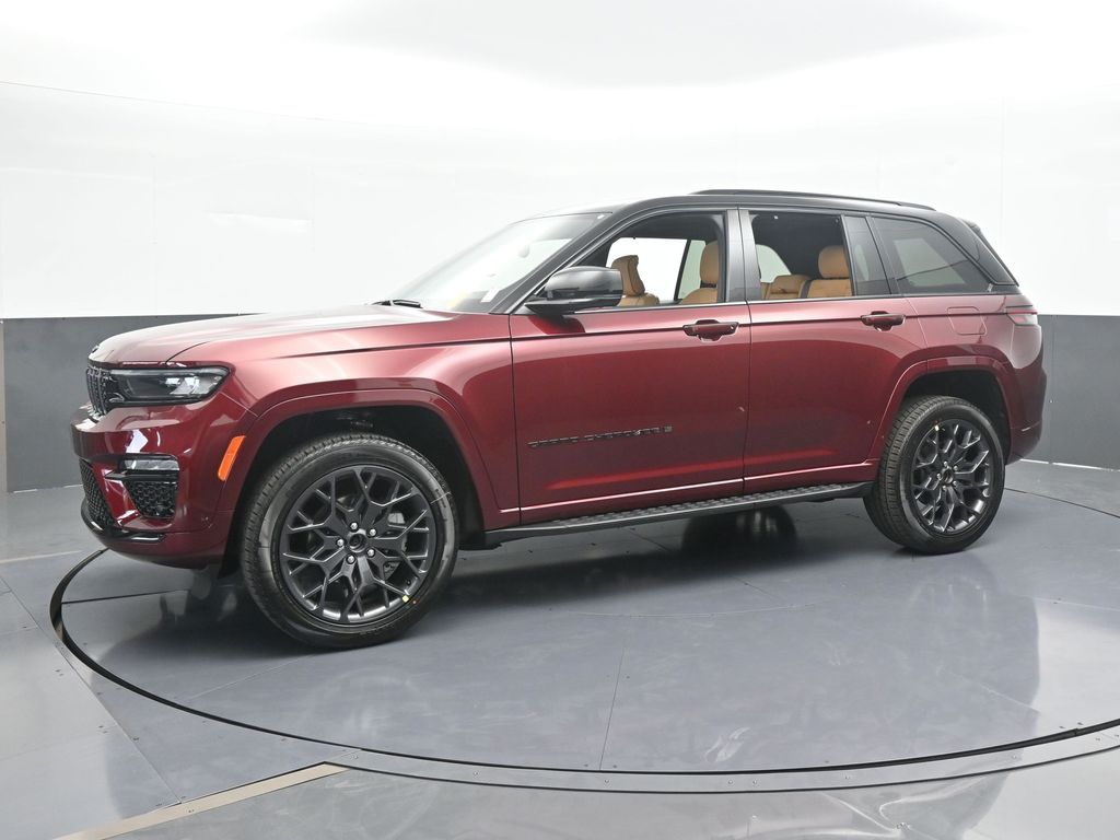 New 2025 Velvet Red Pearlcoat Jeep Summit Reserve image 2
