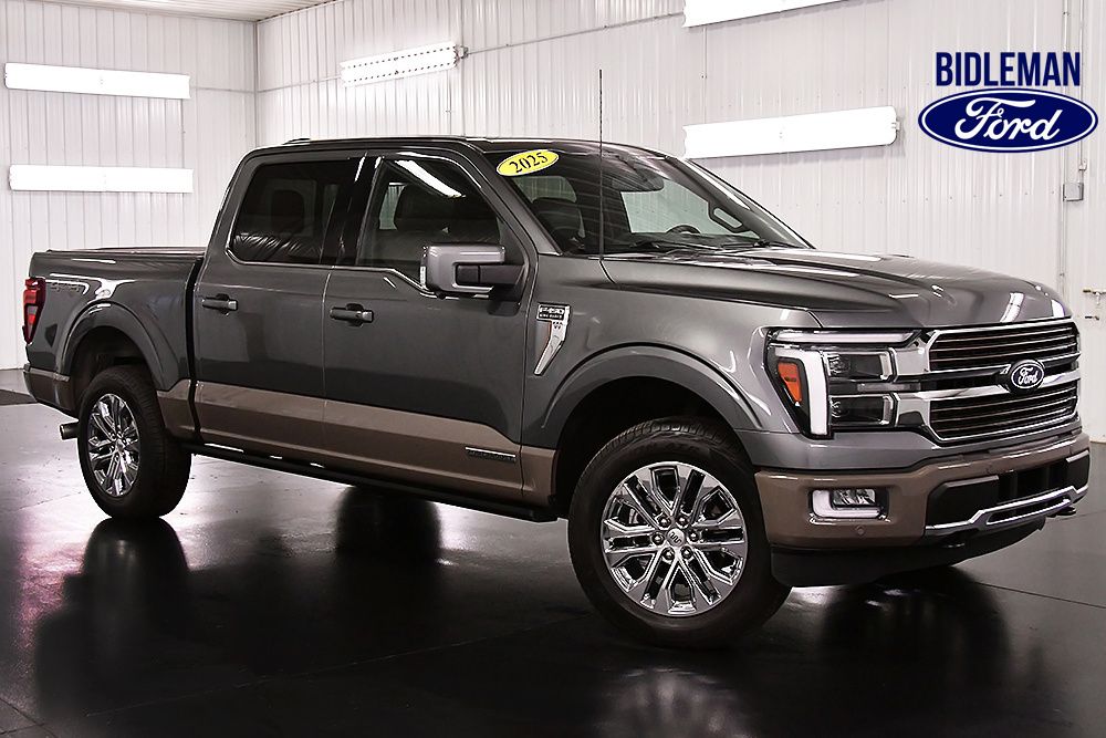 Carbonized Gray Metallic 2025 Ford F-150 Pickup Truck Four-Wheel Drive Automatic
