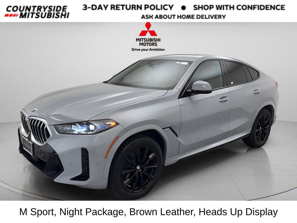 Gray Metallic 2026 BMW X6 SUV / Crossover All-Wheel Drive 8-Speed Automatic