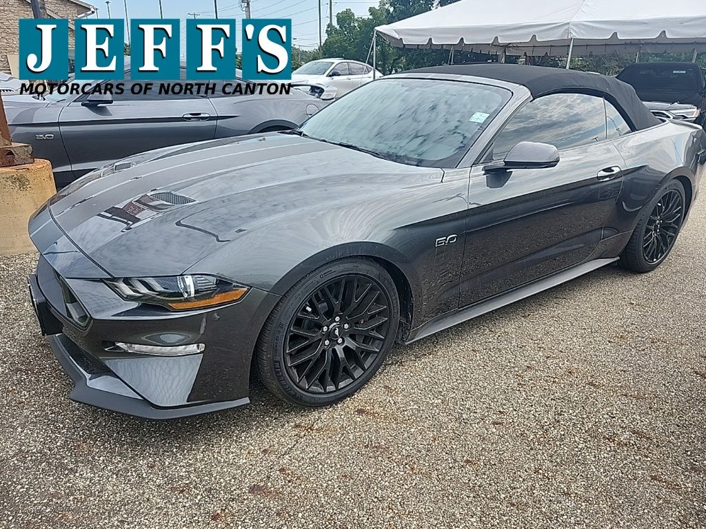 Gray (Magnetic Metallic) 2019 Ford Mustang Convertible Rear-Wheel Drive Automatic