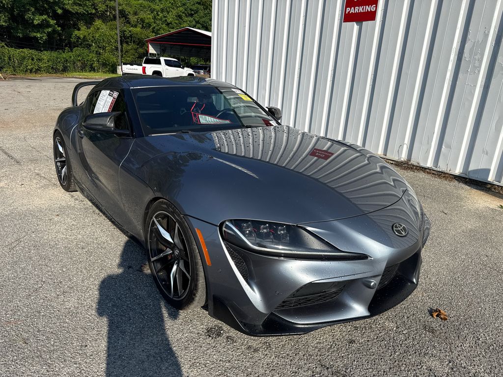 Gray 2021 Toyota Supra Coupe Rear-Wheel Drive 8-Speed Automatic