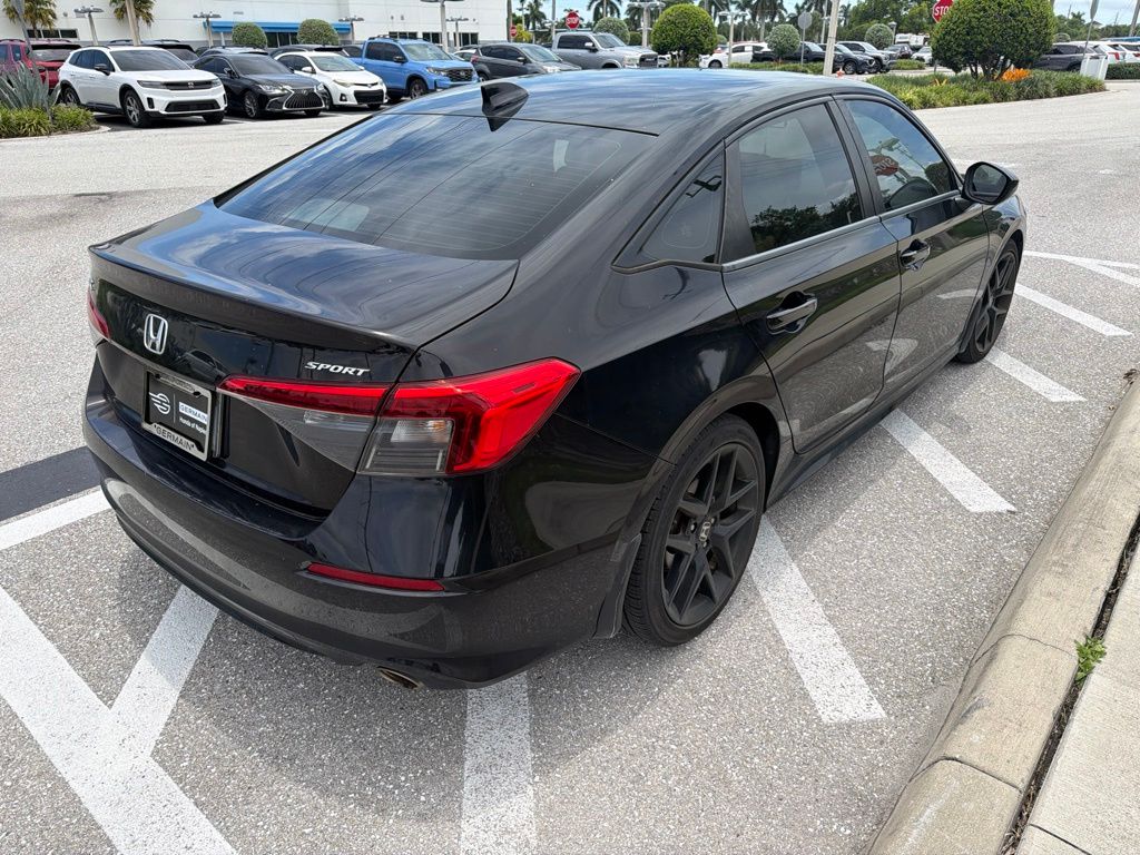 Certified Used 2023 Crystal Black Pearl Honda Sport image 5