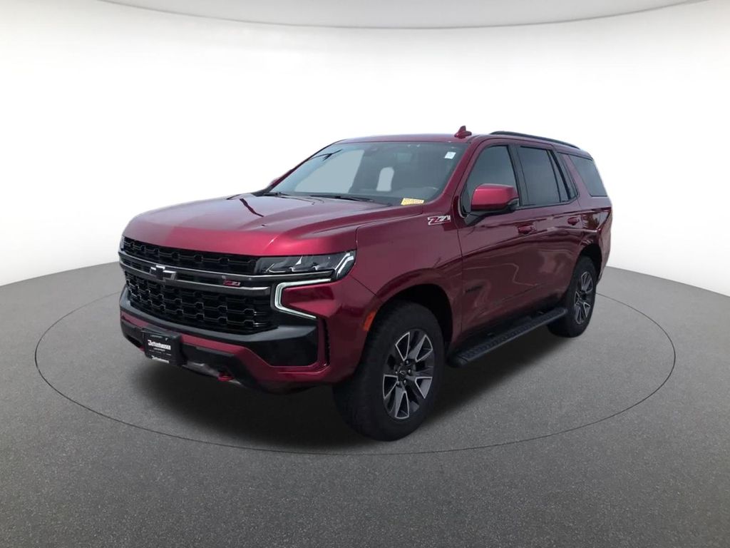Cherry Red 2021 Chevrolet Tahoe SUV / Crossover Four-Wheel Drive 