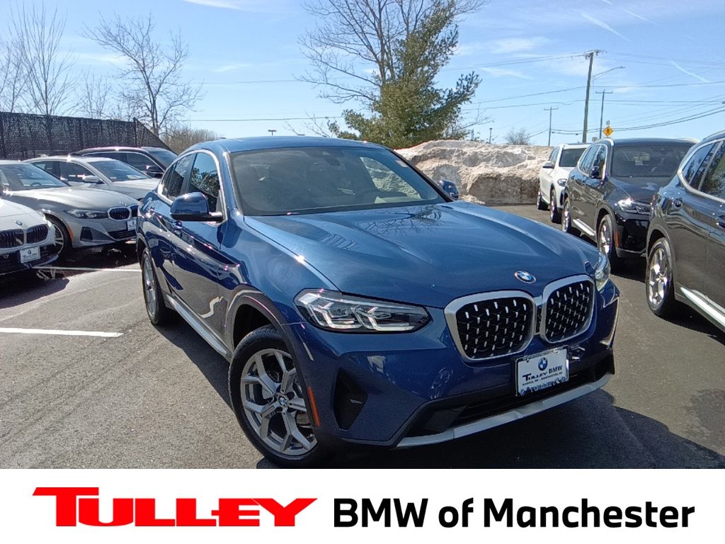 Phytonic Blue Metallic 2024 BMW X4 SUV / Crossover All-Wheel Drive 8-Speed Automatic