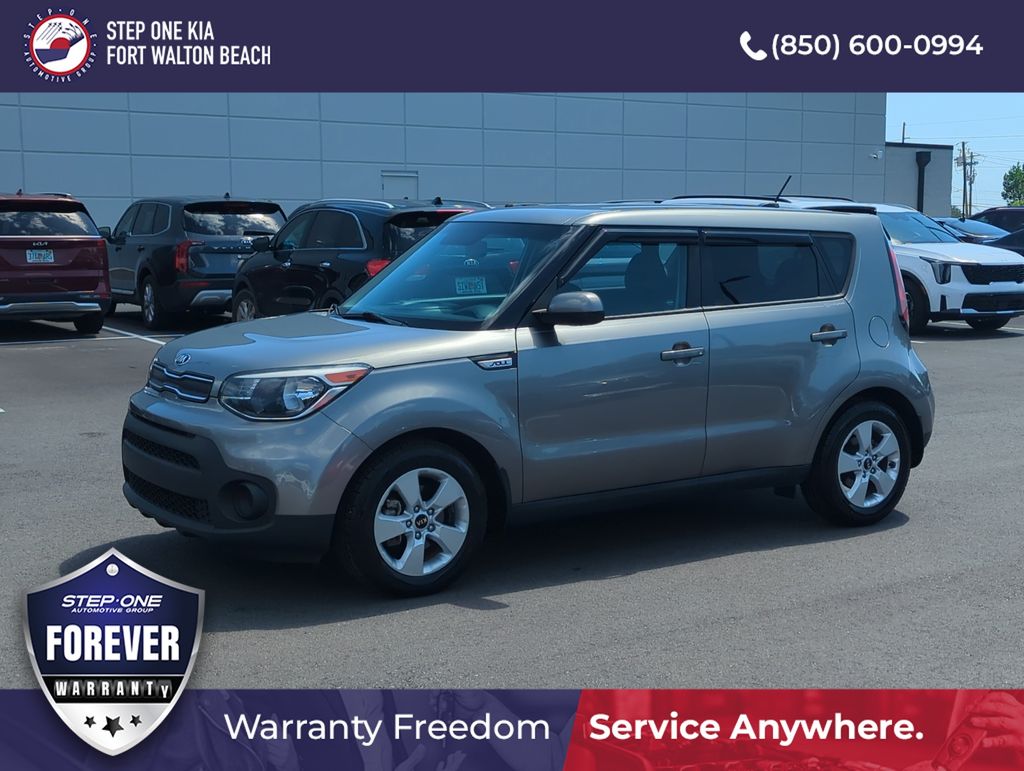 Titanium Gray 2017 Kia Soul Wagon Front-Wheel Drive 6-Speed Automatic