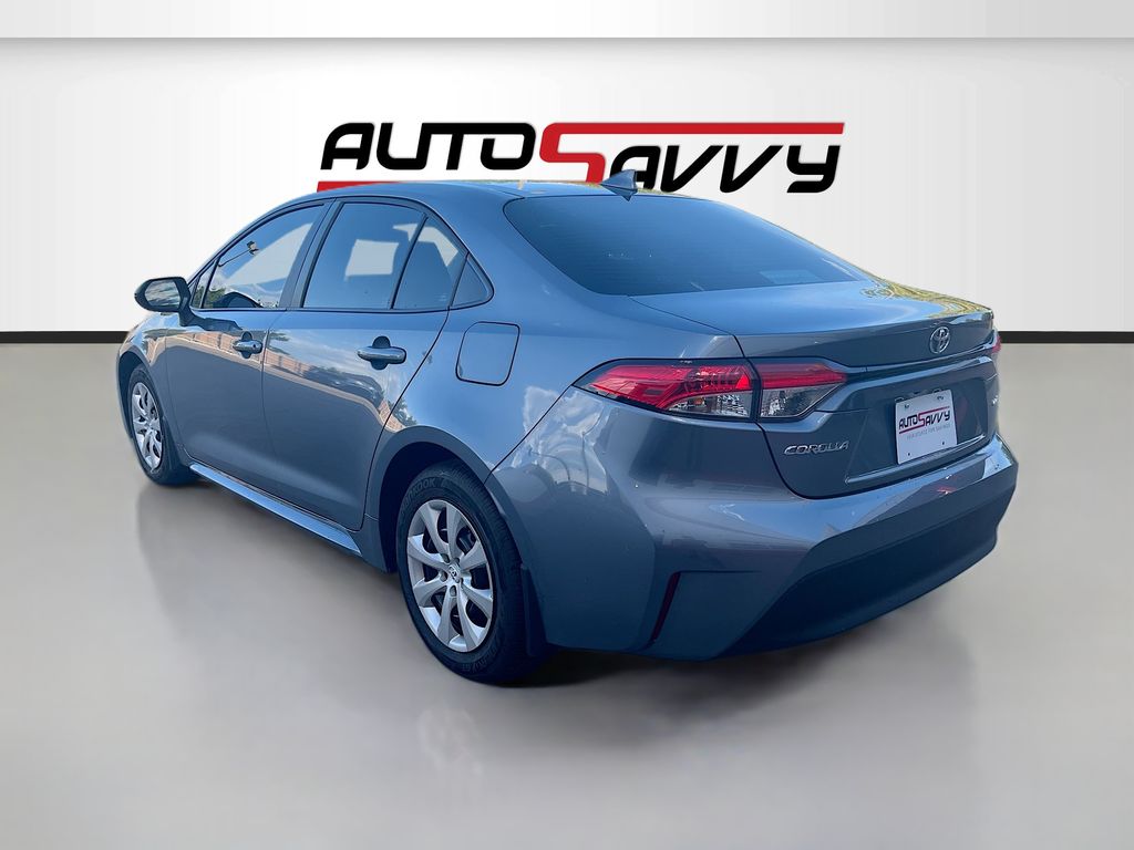 Used 2025 Blue Toyota LE image 5
