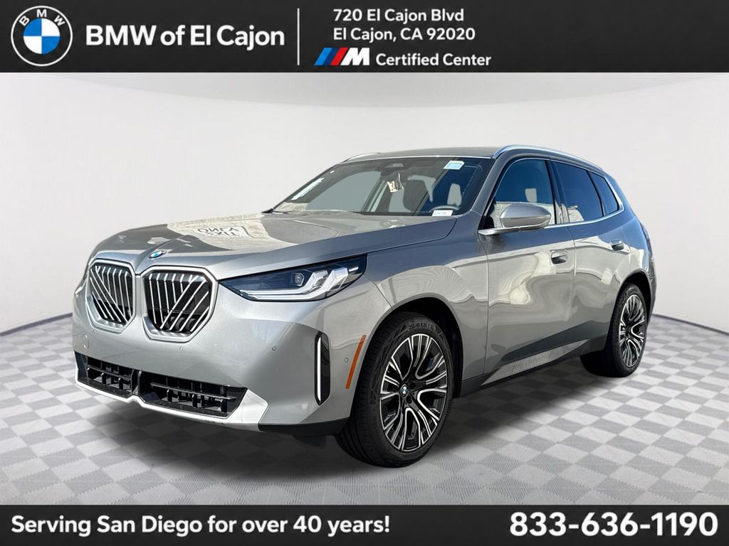 Gray (Skyscraper Grey Metallic) 2026 BMW X3 SUV / Crossover All-Wheel Drive 8-Speed Automatic