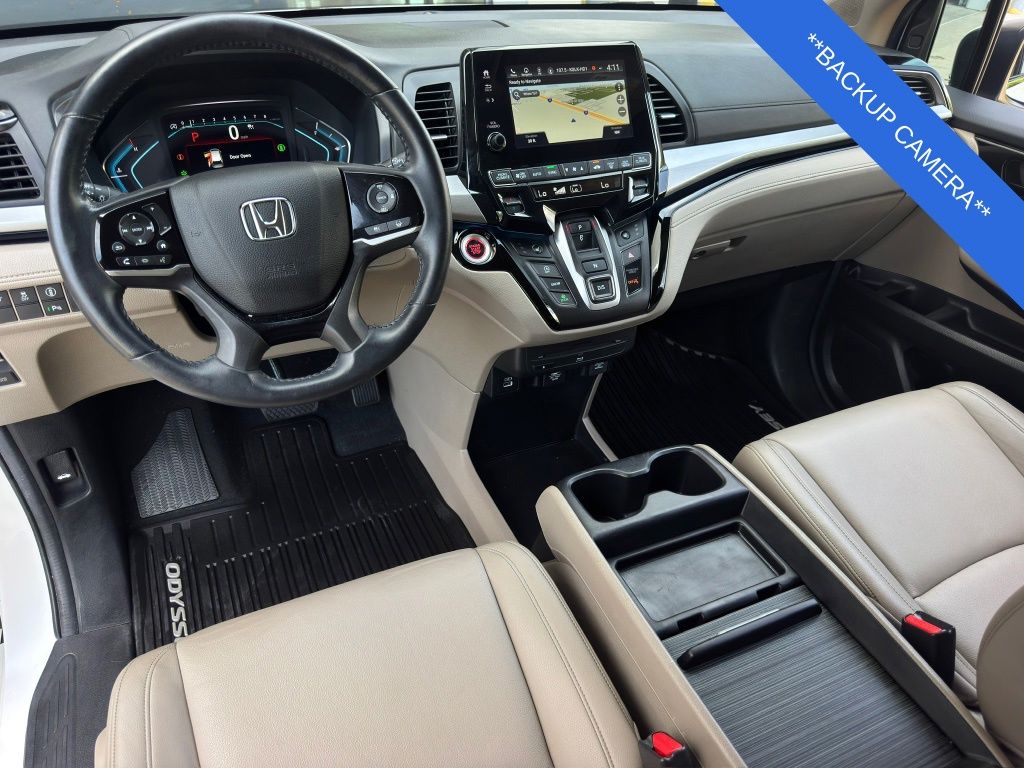 2024 Honda Odyssey Touring White at DeMontrond Ford