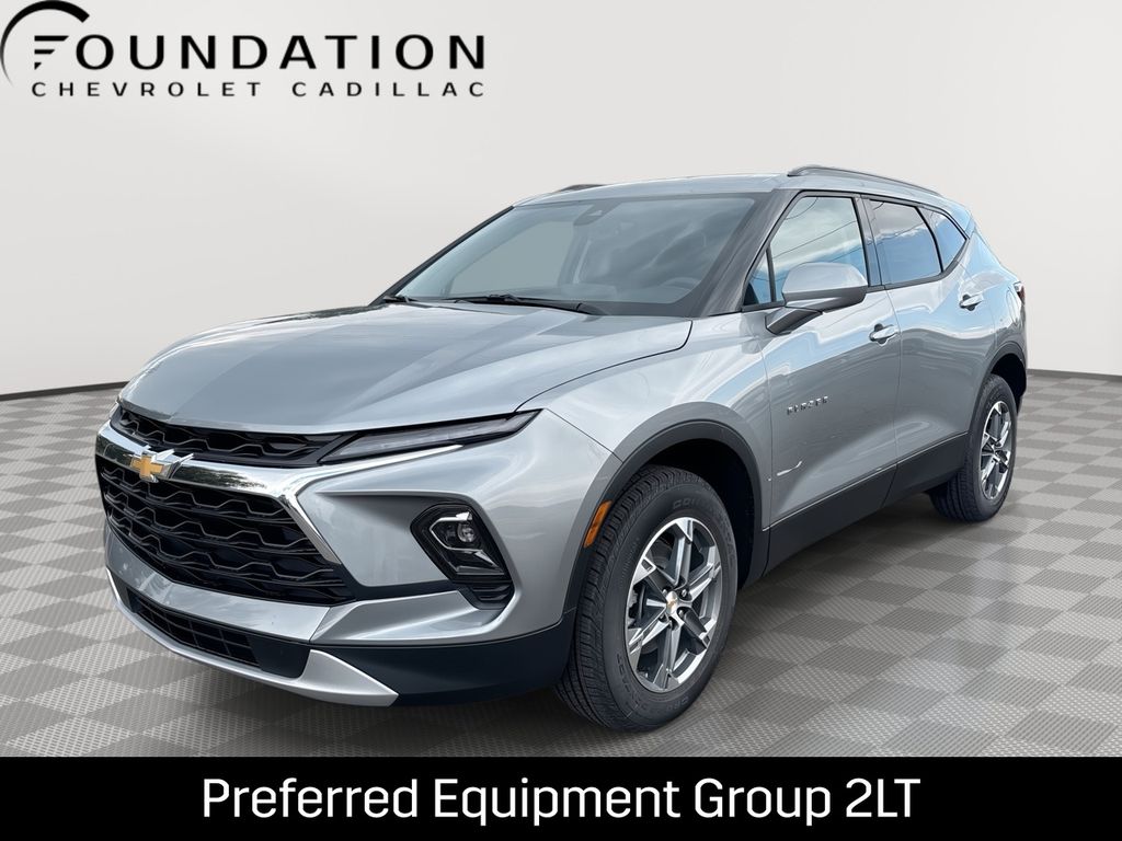 Sterling Gray Metallic 2026 Chevrolet Blazer SUV / Crossover 9-Speed Automatic Overdrive