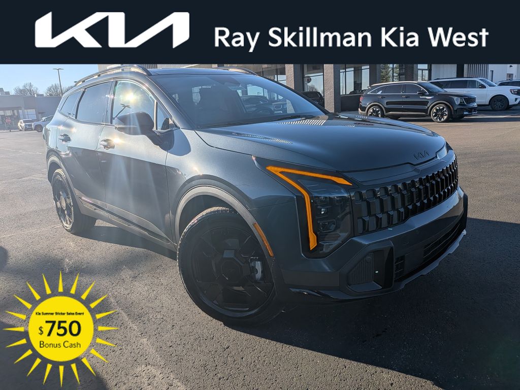 Gray 2026 Kia Sportage Hybrid Plug-In X-Line AWD SUV / Crossover All-Wheel Drive 6-Speed Automatic