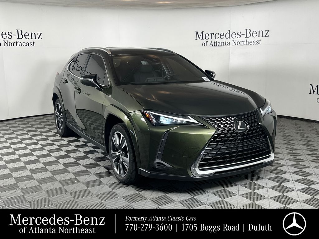 Nori Green Pearl 2024 Lexus UX Hybrid 250h Premium AWD SUV / Crossover All-Wheel Drive Continuously Variable Transmission