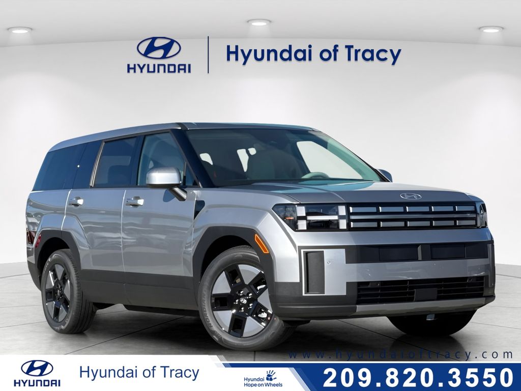 Shimmering Silver 2026 Hyundai Santa Fe Hybrid SUV / Crossover Front-Wheel Drive 6-Speed Automatic