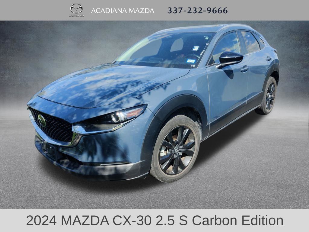 Polymetal Gray Metallic 2024 Mazda CX-30 2.5 S Carbon Edition AWD SUV / Crossover All-Wheel Drive 6-Speed Automatic
