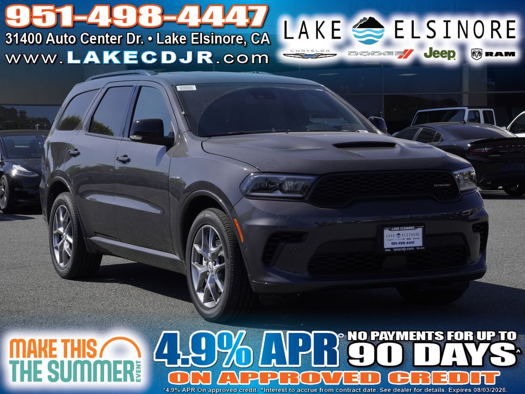 Vapor Gray 2026 Dodge Durango SUV / Crossover All-Wheel Drive 8-Speed Automatic