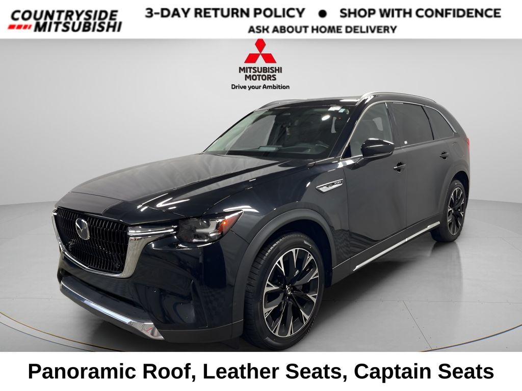 Jet Black Mica 2024 Mazda CX-90 PHEV Premium AWD SUV / Crossover All-Wheel Drive 8-Speed Automatic
